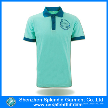 Benutzerdefinierte Logo Kurzarm Baumwolle Polo Shirt Design aus China